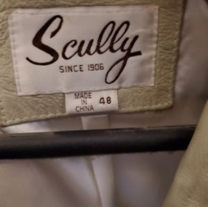 Scully Native American  Leather Coat Size 48